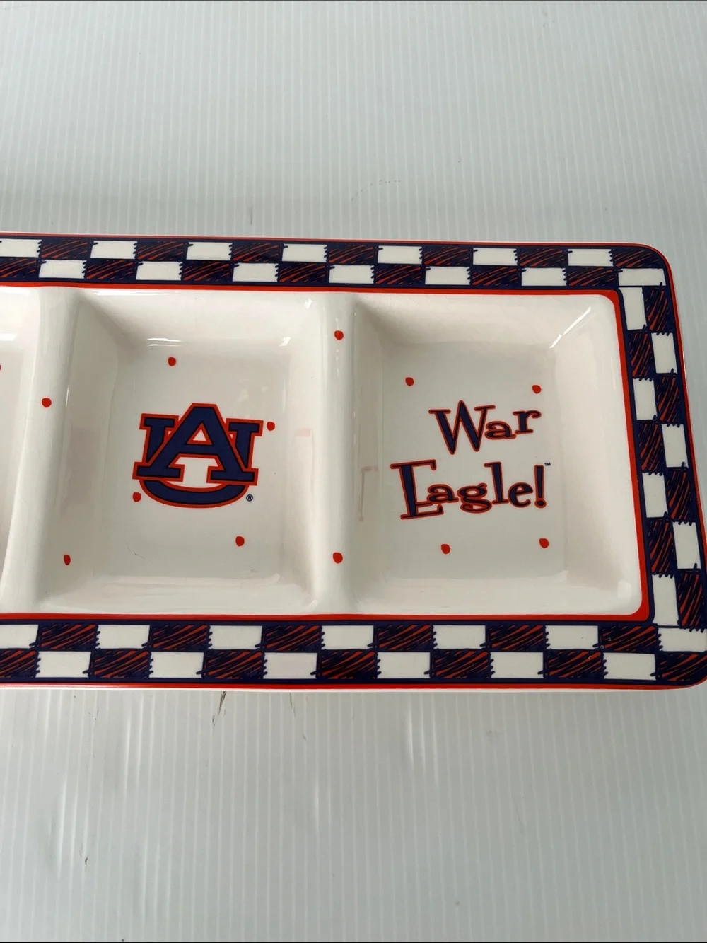 Auburn Tigers Relish Tray